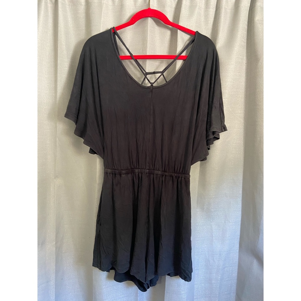 American Eagle Dark Grey Romper